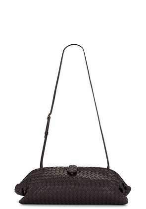 Bottega Veneta Lauren 1979 Bag in Espresso & Brass Vibrato - Chocolate. Size all.