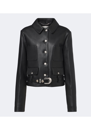 Altuzarra Simons leather jacket