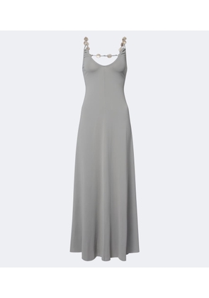 Eres Sculpturale embellished jersey maxi dress