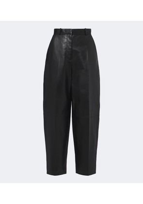 Altuzarra Bix leather tapered pants