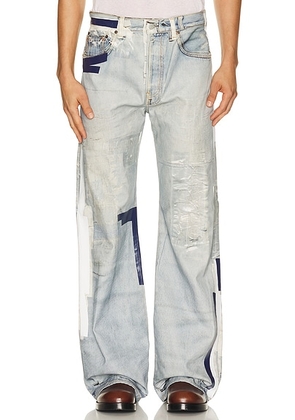 Acne Studios Pentyone M Tlo Tape Blue in Light Blue - Blue. Size 48 (also in 46, 50, 52).