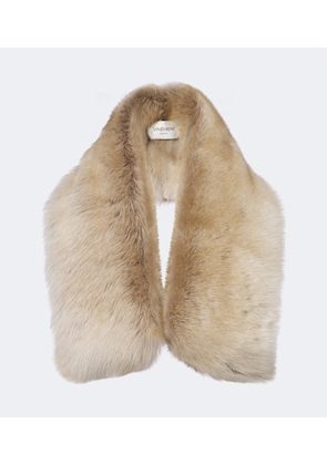 Saint Laurent Shearling scarf