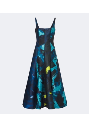 Roksanda Zelia printed gathered midi dress