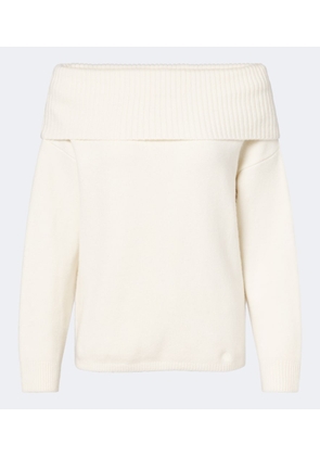 Loulou de Saison Sibyl off-shoulder cashmere-blend sweater
