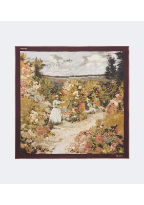 Max Mara Printed silk twill scarf