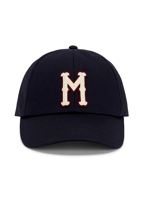 Moncler Baseball Cap in Obsidian Blue - Blue. Size all.