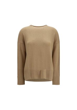 Allude Beige Cashmere Sweatshirt - M