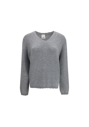 Allude Gray Cashmere Sweater - M