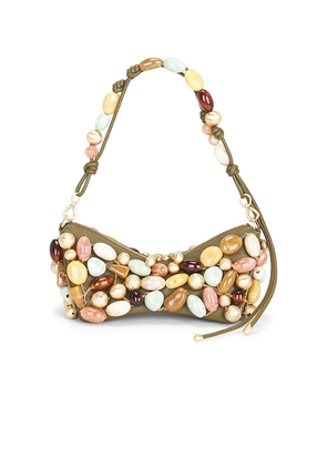 Cult Gaia Mercier Clutch in Multi.
