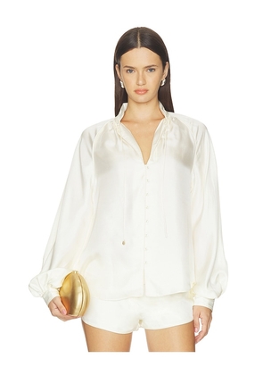 Cult Gaia Lusia Top in White. Size XS. Also in S, M, L.