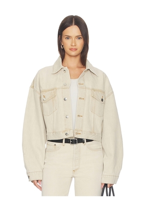 AGOLDE Palmer Jacket in Neutral. Size XS. Also in S, M, L, XL.