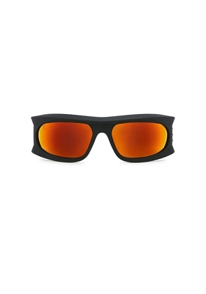 Christian Louboutin Geometric Sunglasses in Black.