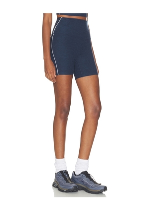 Beyond Yoga Spacedye Streamline 5 Short in Navy. Size XS. Also in L, M, S.