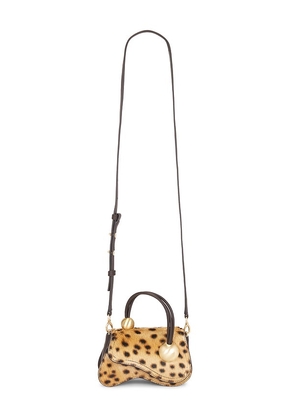 Cult Gaia Kazia Nano Crossbody Bag in Multi.
