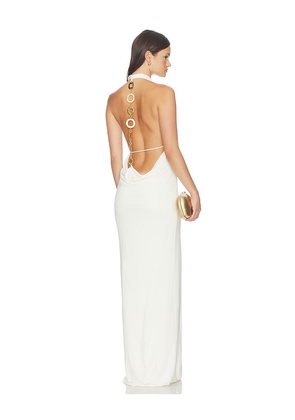 Cult Gaia Siena Gown in White. Size XS. Also in S, M, L.