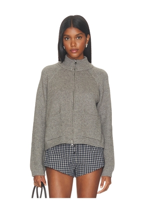 Free People X We The Free On It Half Zip in Grey. Size XS. Also in L, M, S, XL.