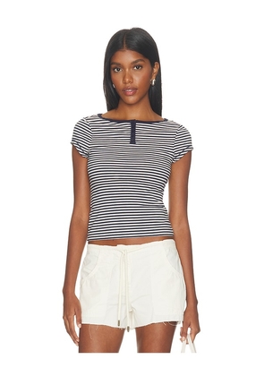 Free People X Intimately Morning Pages Henley in Navy. Size XS. Also in L, M, S, XL.