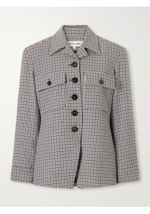 Veronica Beard - Molyneux Houndstooth Jacquard Blazer - Blue - US0,US2,US4,US6,US8,US10,US12,US14