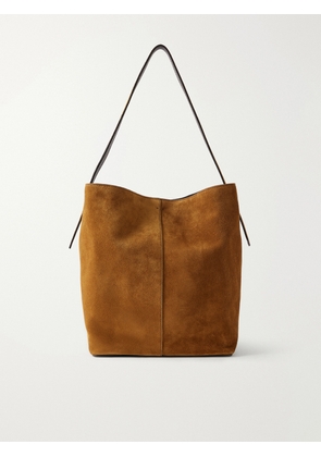 Métier - Tilt 22 Suede Shoulder Bag - Brown - One size