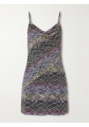 Missoni - Metallic Crochet Mini Dress - Multi - IT36,IT38,IT40,IT42,IT44,IT46,IT48