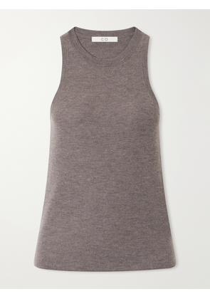 Co - Cashmere Tank - Brown - xx small,x small,small,medium,large,x large