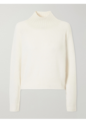 Allude - Mock-neck Cashmere Sweater - Neutrals - xx small,x small,small,medium,large,x large