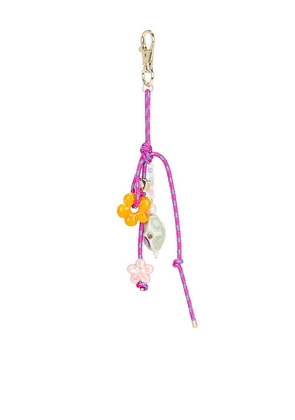 Lovers and Friends Claire Bag Charm in Pink.