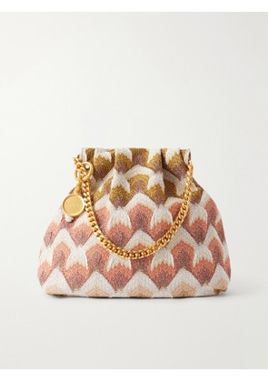 Missoni - Crochet-knit Drawstring Bag - Brown - One size