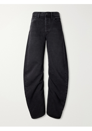AGOLDE - Spiral Wide-leg Jeans - Black - 23,24,25,26,27,28,29,30,31,32