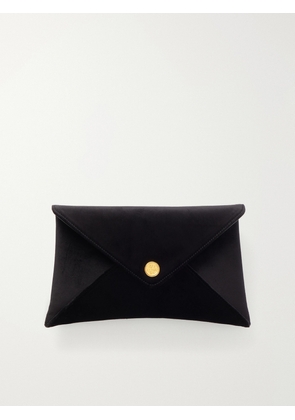 Altuzarra - Envelope Velvet Clutch - Black - One size