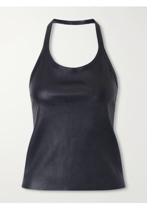 STOULS - Cherry Leather Tank - Black - x small,small,medium,large,x large