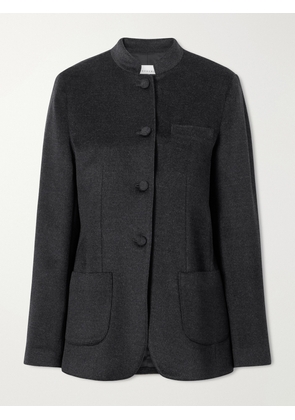 LIBEROWE - Alexander Brushed Wool And Cashmere-blend Blazer - Gray - x small,small,medium,large,x large