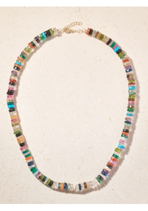 JIA JIA - Rainbow 14-karat Gold Multi-stone Necklace - One size