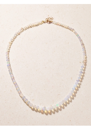 JIA JIA - 14-karat Gold Opal Necklace - White - One size