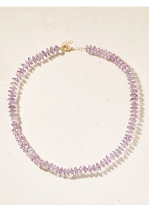 JIA JIA - Candy 14-karat Gold Amethyst Necklace - Purple - One size