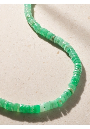 JIA JIA - 14-karat Gold Chrysoprase Necklace - Green - One size