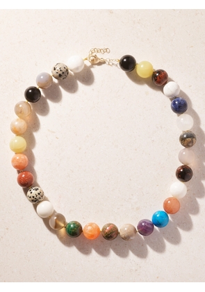 JIA JIA - 14-karat Gold Multi-stone Beaded Necklace - One size