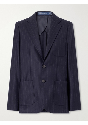 Polo Ralph Lauren - Pinstriped Wool Blazer - Blue - US0,US2,US4,US6,US8,US10,US12