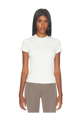 NikeSKIMS Matte Baby Short Sleeve Tee in Ivory. Size XS. Also in S.
