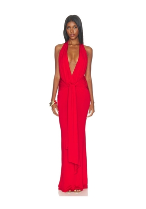 Lovers and Friends Coralie Gown in Red. Size M. Also in XXS, XS, S, L, XL.