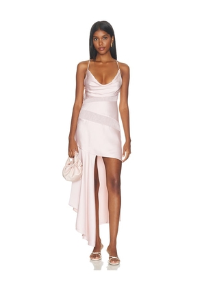 MAJORELLE Cassidy Mini Dress in Pink. Size XXS. Also in XS, S, M, L, XL.