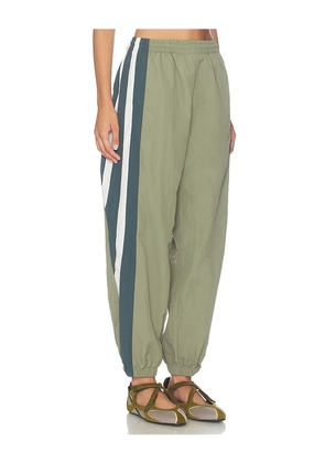 LIONESS Aniston Pant in Green. Size XXS. Also in XS, S, M, L, XL.