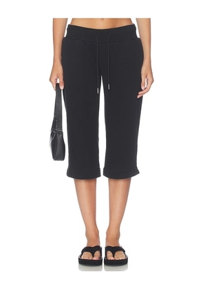 NIIHAI Capri Tracksuit Pant in Black. Size XS. Also in S, M, L.