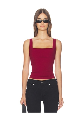 Miaou Luna Top in Red. Size XXS. Also in XS, S, M, L, XL.