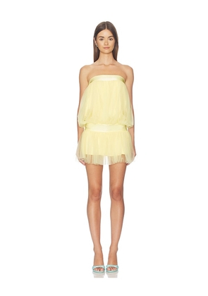 NIIHAI Tutu Dress in Yellow. Size XS. Also in S, M, L, XL.