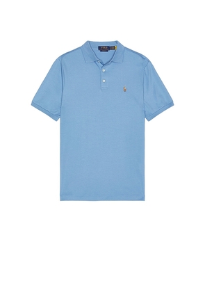Polo Ralph Lauren Soft Touch Polo in Baby Blue. Size S. Also in M, L.