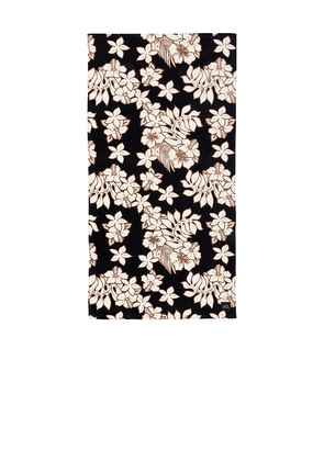 Slowtide Olinda Towel in Black.