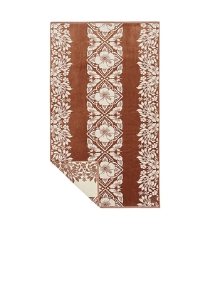 Slowtide Sandy's Towel in Brown.