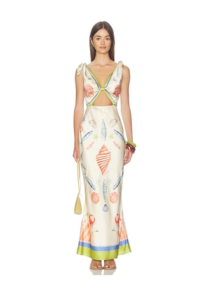 retrofete Carlotte Dress in Multi. Size XS. Also in S, M, L, XL.