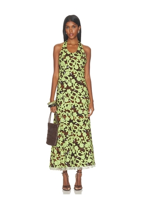 SIEDRES Zenya Dress in Green. Size 34. Also in 36, 38, 40.